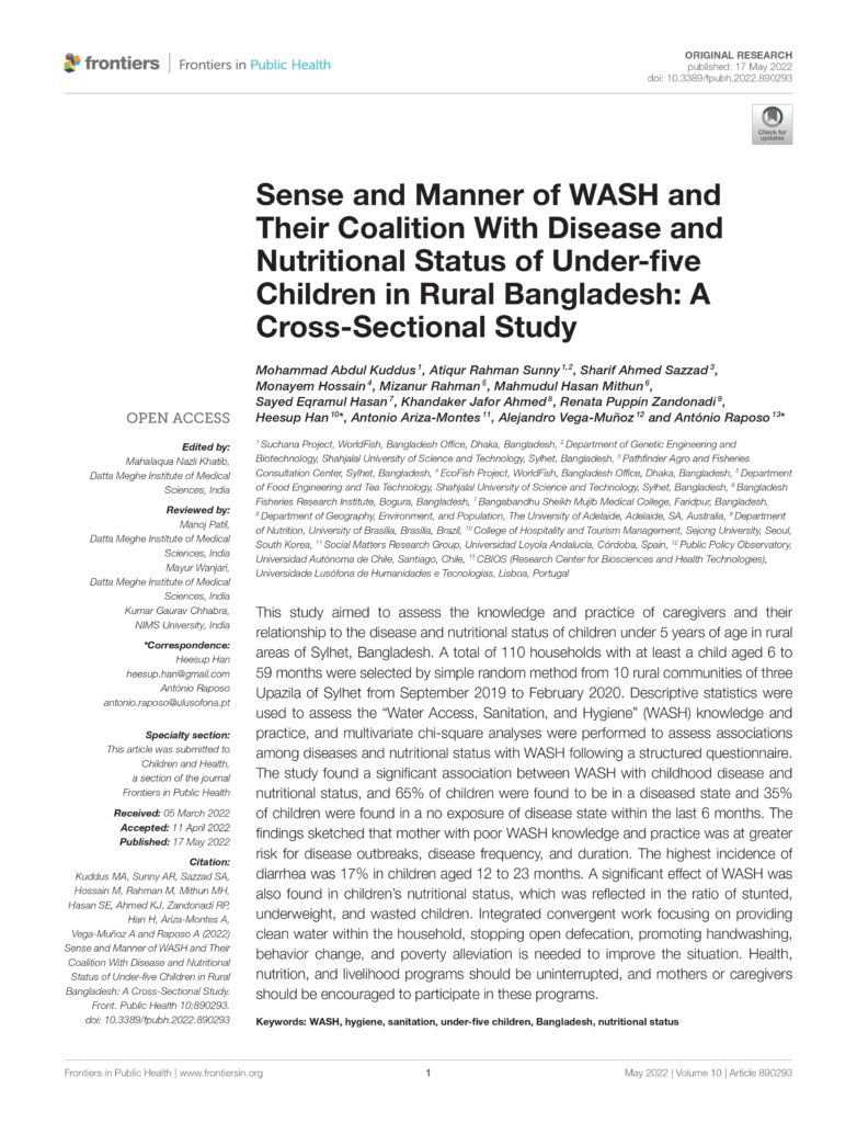 Sense and Manner of WASH